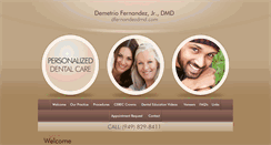 Desktop Screenshot of dfernandezdmd.com